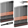 LOZAGU 21-Piece Hex Head Allen Wrench Drill Bit Set, Metric
