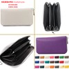 modamoda de - Silver P02 Italian Women's Wallet Real Leather