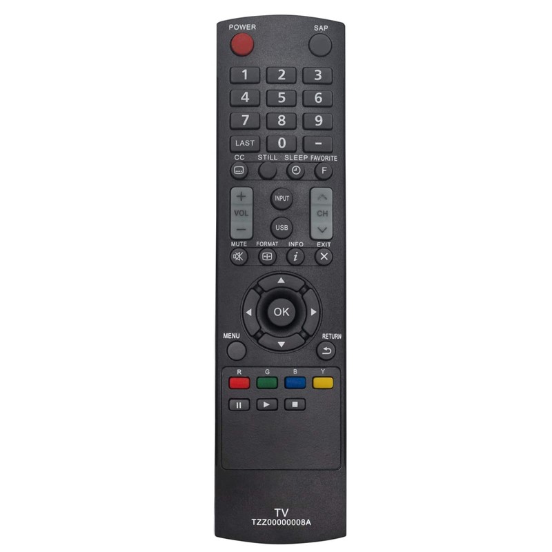 TZZ00000008A Replace Remote Control fit for Panasonic LCD TV TC-L42U5