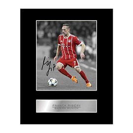 Franck Ribéry FC Bayern Munich Signed Mounted Photo Display