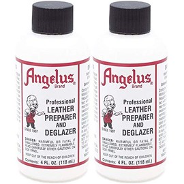 Angelus Paint - Preparador y desenlacador de piel, tarro de 5 onzas (820-04-000) 2 unidades