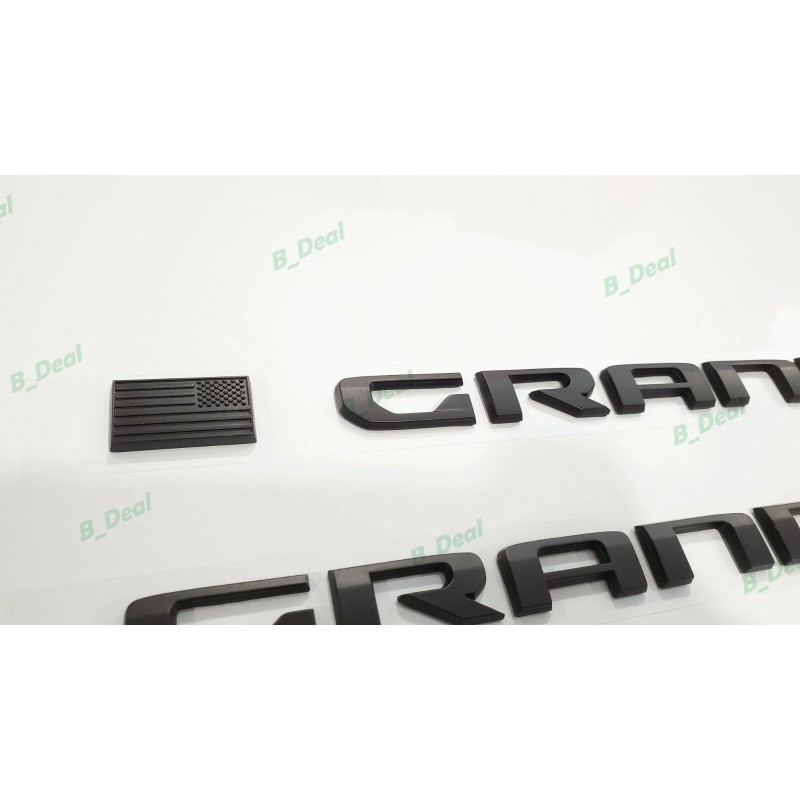 Grand Cherokee 4pcs Matte Black Side Door Rear Limited L