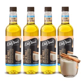 DaVinci Gourmet Sugar-Free Egg Nog Syrup, 25.4 Fluid Ounces (Pack of 4)