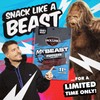 Jack Link’s x MrBeast Beef Jerky, Peppered Beef Jerky, As