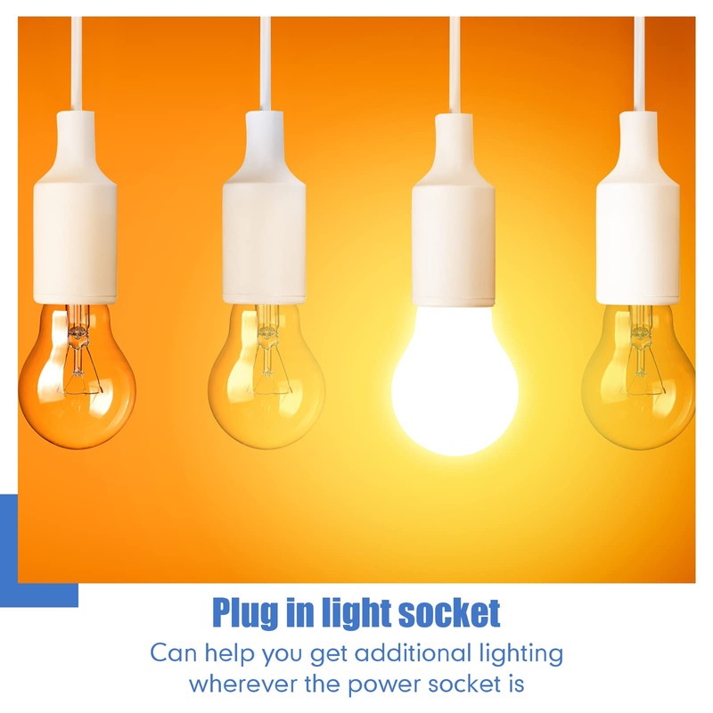 10 Pack Hanging Light Cord Pendant Light Cord with Switch