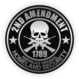 Unbranded/Generic 3pcs ~ 2nd Amendment Hard Hat Stickers Motorcycle Welding Helmet Decals