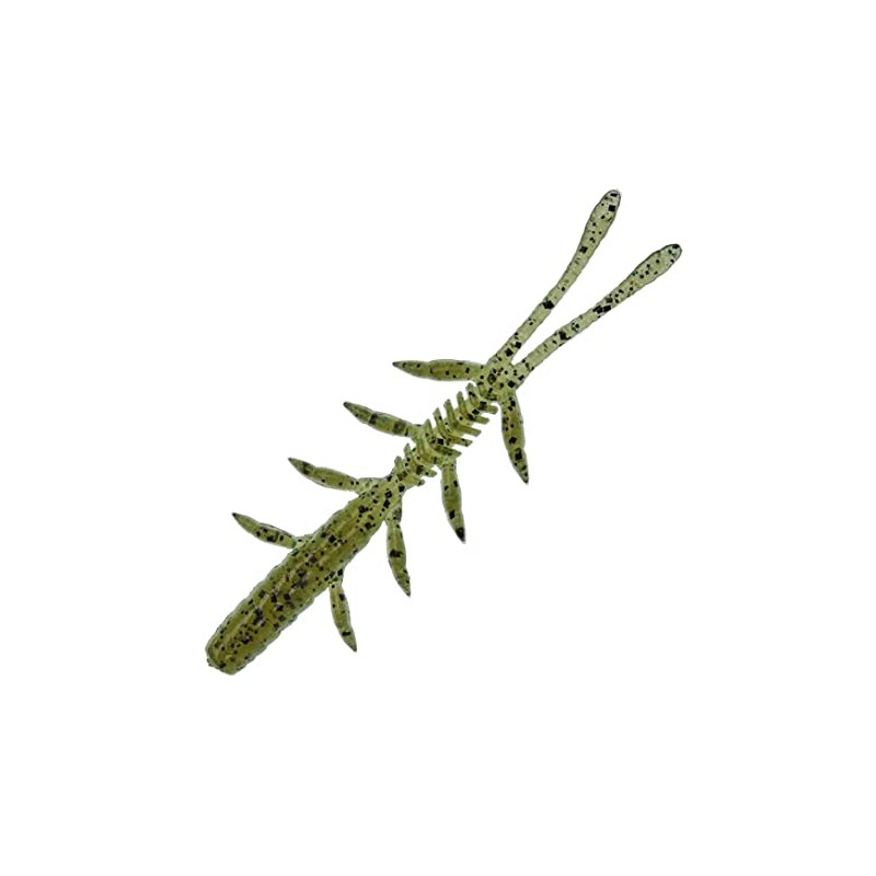 Illex - Scissor Comb 3.8 Inch Green Pumkin Chart -