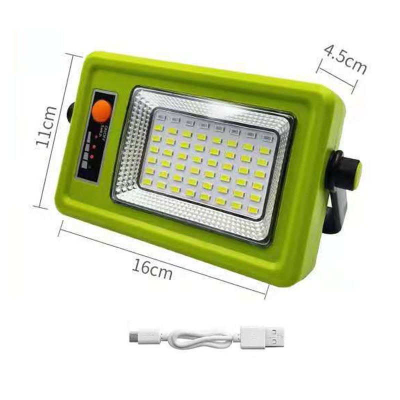Portable Solar Lamp Lithium Battery Multifunctional Emergency Light for Outdoor