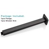 BESTILL 12 Inch Oil Rubbed Bronze Ceiling Mount Shower Arm