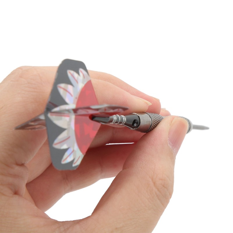 12Pcs Dart Set Stainless Steel Tip Anti Fall Competitive Entertaining