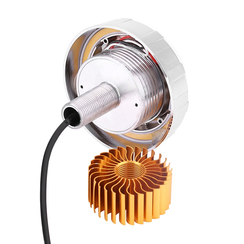 Motorcycle LED Headlight Projector Lens Dual Angel & Devil Eye