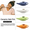 Tuperoymse 250Ml Ceramic Neti Pot Nose Cleaning Pot Leakproof Spout