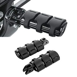 TCMT Front Rider Foot Pegs Footrests Fits For Harley Fat Bob Low Rider Breakout Street Bob Softail Slim Fat Boy Deluxe 2018-2021