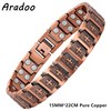 Men’s Copper Magnetic Bracelet for Style – Adjustable Link Jewelry