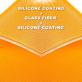 Silicone Welding Blanket 4×6 feet Silicone Coated Fire Blanket Thermal Insulation Fireproof Welding Blanket