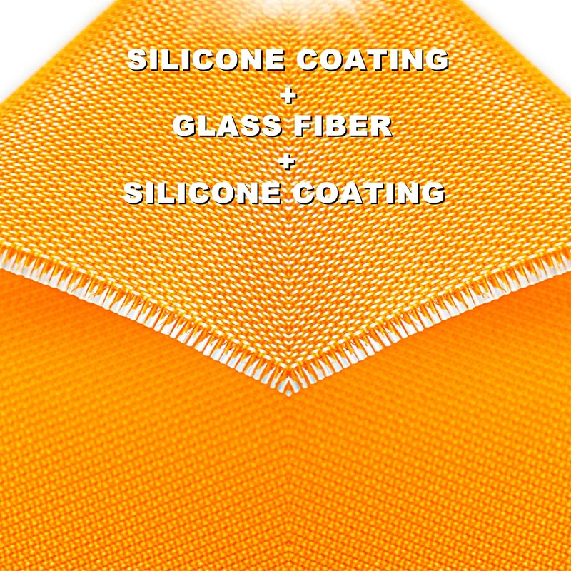 Silicone Welding Blanket 4×6 feet Silicone Coated Fire Blanket Thermal