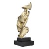 Silence Is A Golden Sculpture Simple Modern Abstract Keep Silent