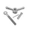 Gloxco Stainless Steel Wing Nut Assembly for Manway Hatches Found