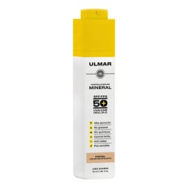 Protector Solar Facial Mineral Ulmar Fps 50 Con Color 50ml