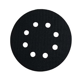 2SAND 5-Inch 8-Hole Sanding Disc Pad Protector, Hook and Loop, Black Power Tool Accessories (Pack of 4)