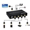 LMYANG 4 Puertos 8K @ 60Hz HDMI Extractor de Audio
