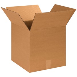 PARTNERS BRAND 14 x 14 x 14 Corrugated Cardboard Boxes, Medium 14"L x 14"W x 14"H, Pack of 25 | Shipping, Packaging, Moving, Storage Box for Home or Business, Strong Wholesale Bulk Boxes