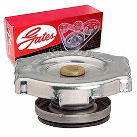 Gates Radiator Cap compatible with Toyota Pickup 1.9L 2.0L 2.2L 2.4L L4 1969-1985 Antifreeze Cooling System Belts Radiators Coolers