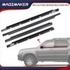 Magimaker 4pcs Outside Window Seals Weatherstrip Trim Molding 75710-0C010 75720-0C010