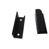 eTech4Us 2 Pack Black Replacement Door Handles Compatible with Yardmaster
