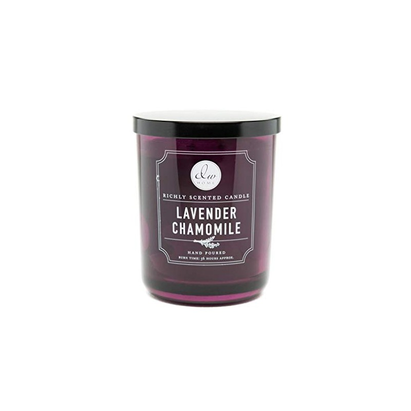 DW Home Medium Single Wick Candle, Lavender Chamomile