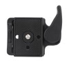 Alloy Quick Release Plate Adapter with 3/8in to 1/4in Screw