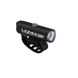 LEZYNE CLASSIC DRIVE 500+ Bicycle Kickboard Front Light Black Compact Strap Fixed