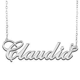 A168A Women's Plated Diamond Cross Necklace | Cross Pendant | Women's Gold and Silver Fashion Necklace | Jewelry Diamonds | Festival Gifts, Silver Plated, No Gemstone