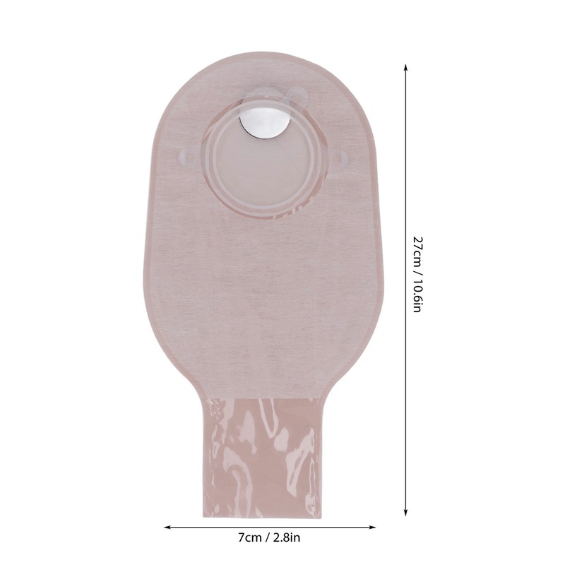 10PCS Colostomy Bags Non Woven Fabric One Piece Ostomy Bag