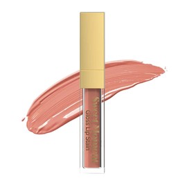 Sistar Sweet Moments Gloss Lip Stain Long-Lasting Glossy Finish Vivid High Pigment Colors Smooth and Sweet 1.5 mL / 0.05 fl. oz. (Nude Peach)