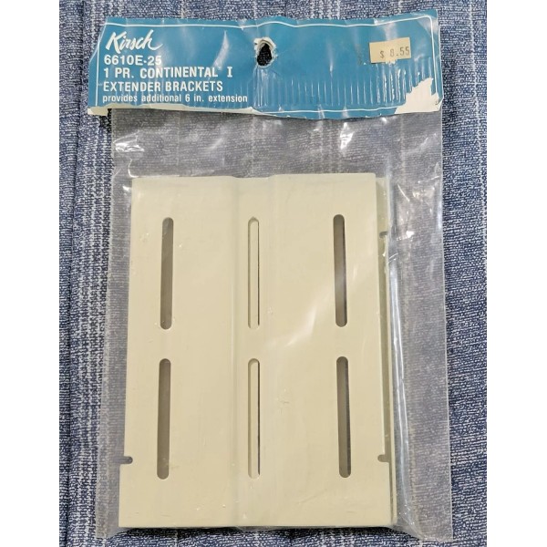 Kirsch NOS Kirsch Continental I Curtain Rod Window Extender Bracket