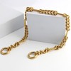 LSBDJDL Cute Gold Wallet Chain Keychains Purse Charms Handbag Charms