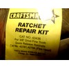 Craftsman Ratchet Repair Kit 43436 Fine Tooth Quick Release Ratchet
