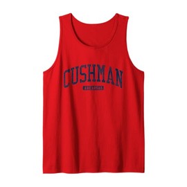 Cushman Arkansas AR College University Style Blue Tank Top