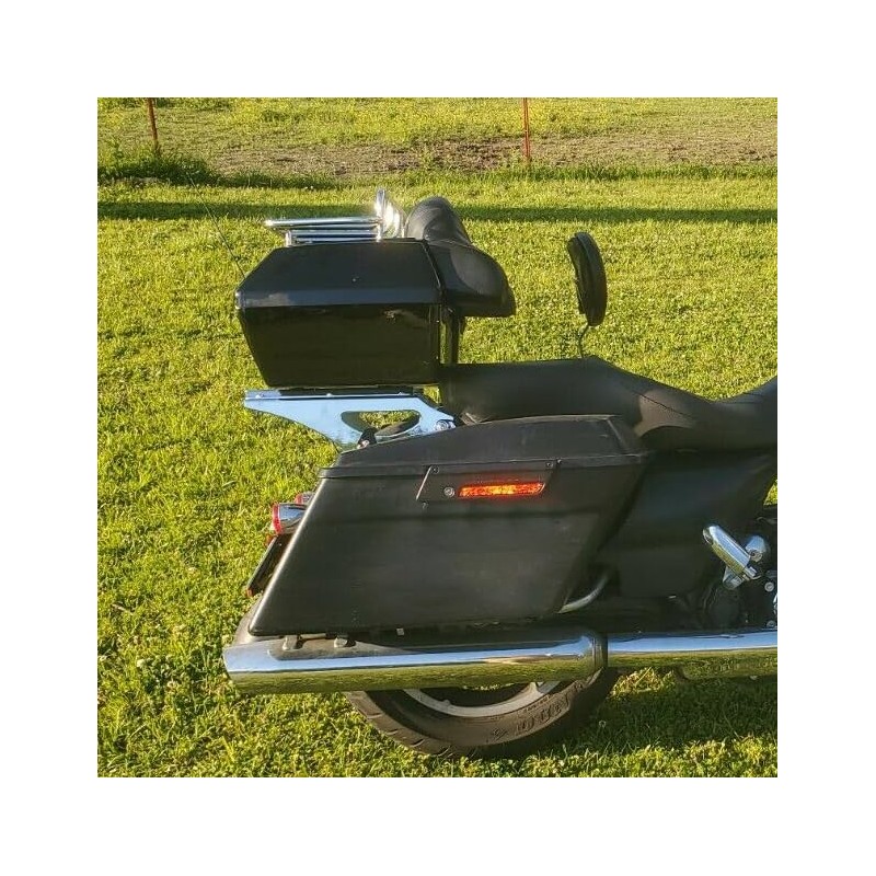 Wsays Two-UP Tour Pack Pak Mounting Luggage Rack Detachable Compatible
