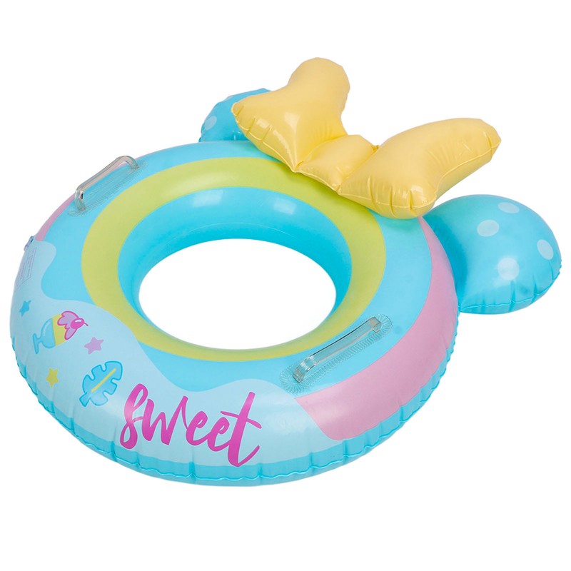 Kid Cute Cartoon Swimming Ring Children Beach Party Soft Inflatable