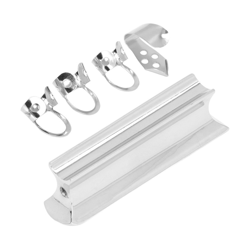 Guitar Slide Tone Bar with Thumb and Finger Picks Solid