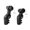 UPANBIKE Adjustable Bike Stem Riser Adapter 120 Degree 31.8mm*55mm Adjustale