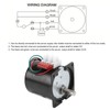AC Synchronous Motor 14W Permanent Magnet 2Way High Torsion Central
