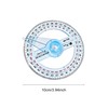 360 Degree Protractor Angle Measure 2Pcs Protractor Circle Protractor 10cm