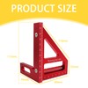 Koprek 3D Multi-Angle Measuring Ruler – 45/90 Degree Aluminum Alloy