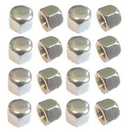 TERF® M10 Cap Nuts M10 (10mm) Steel Cap Hex Nut - Pack of 4