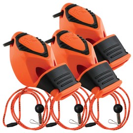 Fox 40 EPIK CMG w/Breakaway Lanyard 3 Pack (Orange)