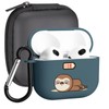 MAYCARI Cute Sloth Case for AirPods 3rd Generation with Keychain,