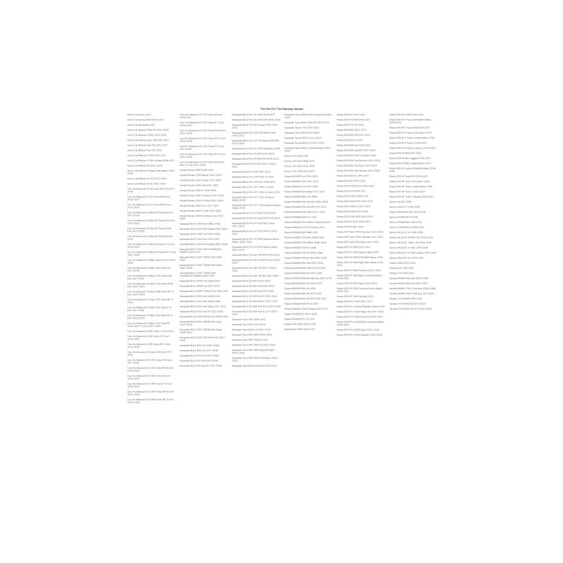 Tusk UTV Mirror Kit For KAWASAKI MULE 4010 4x4 2009-2024